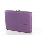 RestPro Classic 2 Purple Set Κρεβάτι Μασάζ Φυσικοθεραπείας Βαλίτσα Ξύλινο Massage Table + Massage Bolsters